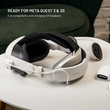 Fixed VR Power Headstrap Hovedbånd med Batteripakke til Meta Quest 3/3S