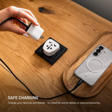 Fast Rejseadapter Schuko EU/Verden