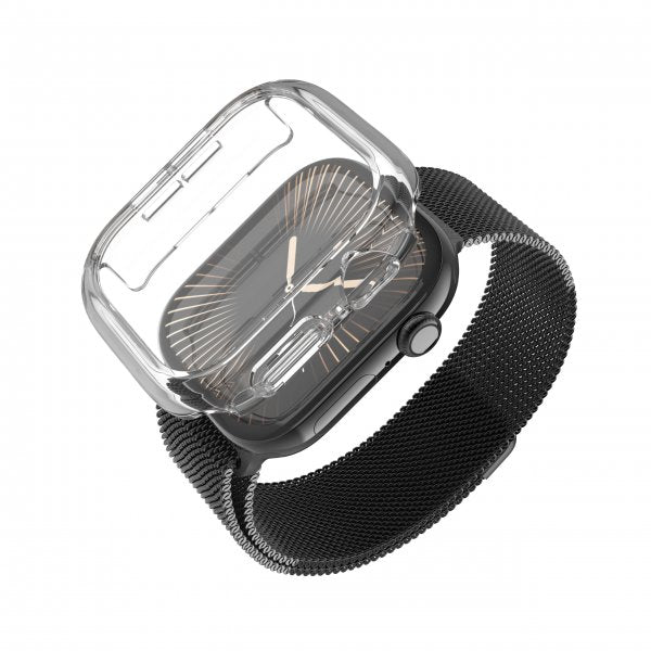 Fast Apple Watch 46mm (Serie 10) Cover med Indbygget skærmbeskytter PURE