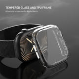 Fast Apple Watch 42mm (Serie 10) Cover med Indbygget skærmbeskyttelse PURE