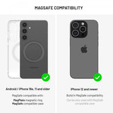 Fast MagSafe-holder med sugekopper MagMate Blå