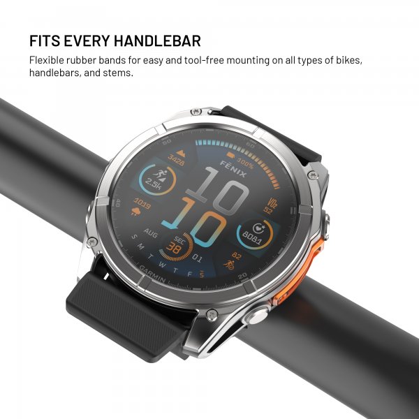 Fixed Garmin Smartwatch 22 mm holder til cykelstyr