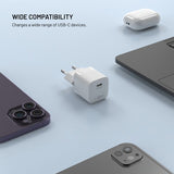 Fixed Lader Mini PD 20W USB-C Hvid