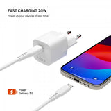 Fixed Lader Mini PD 20W USB-C Hvid