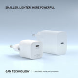 Fixed Lader Mini PD 20W USB-C Hvid