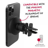 Celly Bilholder Car Holder med Trådløs Oplader 15W MagSafe