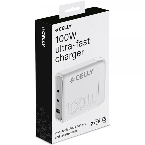 Celly Oplader 100W Ultra-hurtig Oplader