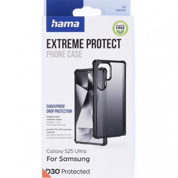 Hama Samsung Galaxy S25 Ultra Cover Extreme Protect Sort