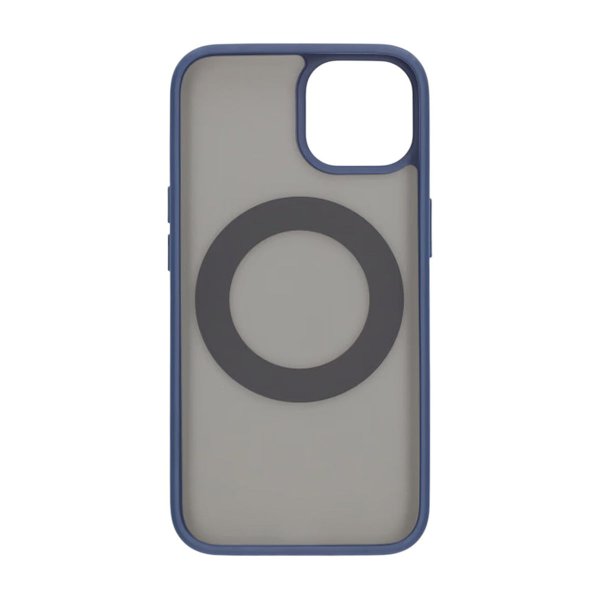 iPhone 13/iPhone 14 Cover Roterbart MagSafe Stativ Blå