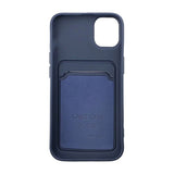 iPhone 11 Cover Kortholder Blå