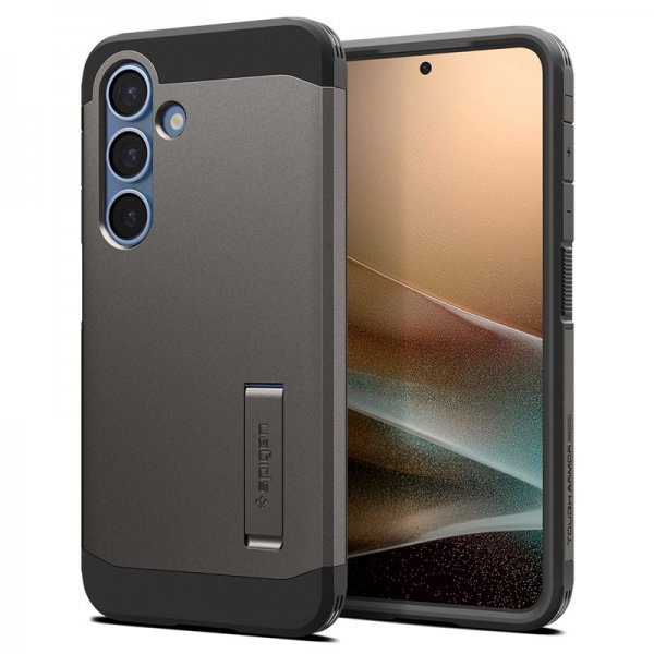 Spigen Samsung Galaxy S25 Cover Tough Armor MagFit Gunmetal