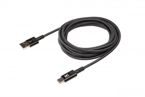 Xtorm Original USB-A til USB-C Kabel 3 m Sort