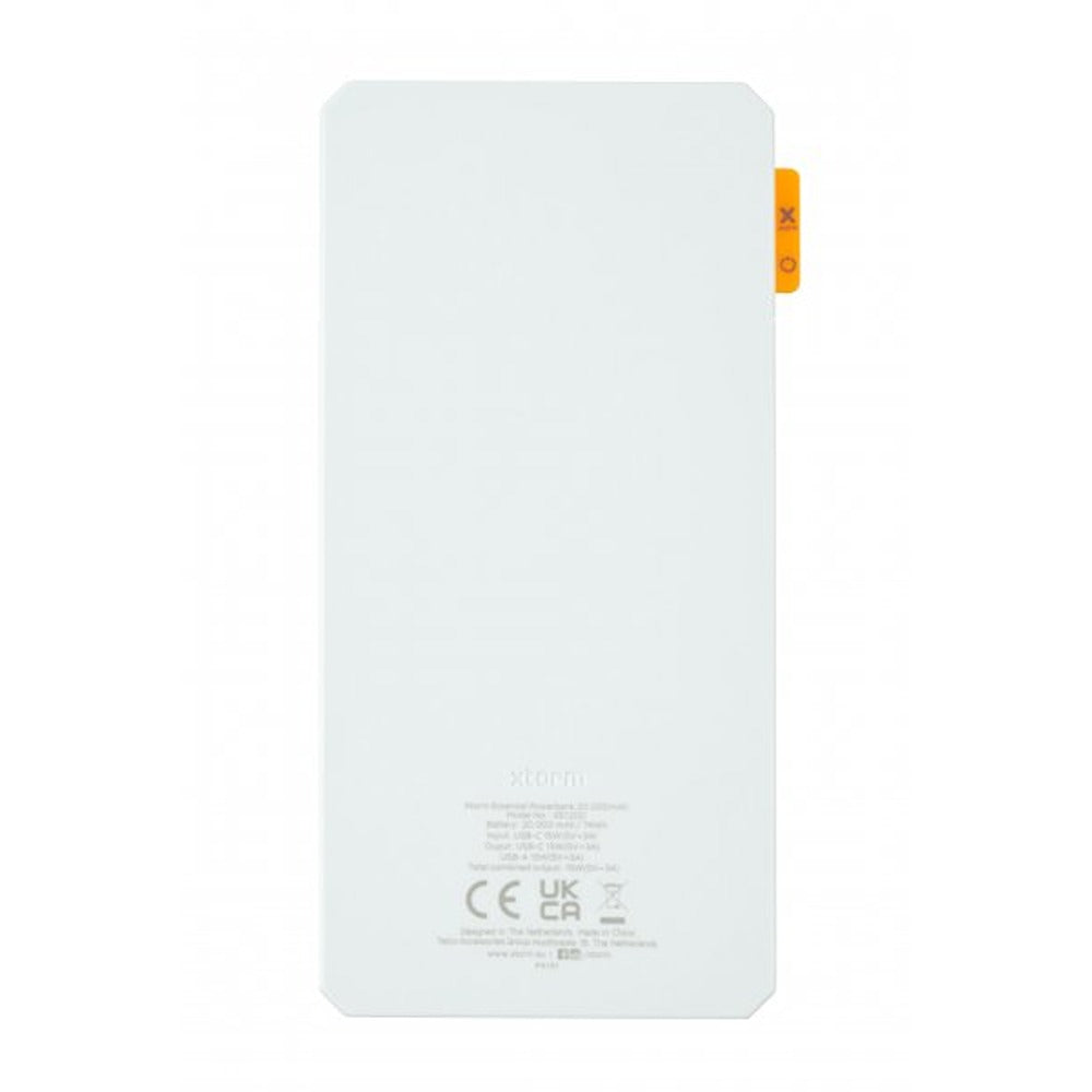 Xtorm Powerbank 20.000 mAh 15W USB-C & USB-A Hvid