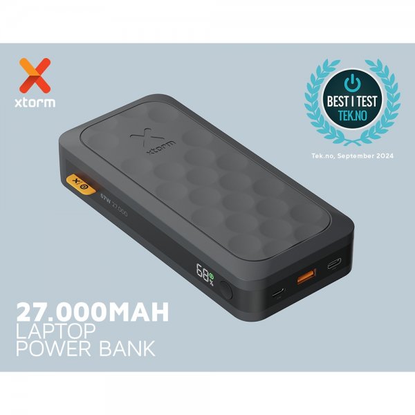 Xtorm Powerbank USB-C PD 67W 27.000mAh/2xUSB-C