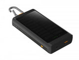 Xtorm Powerbank med Solcelle og Lommelygte Go2 10 000 mAh 15W Sort