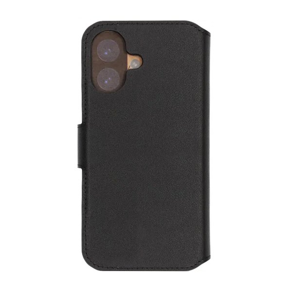 Rvelon iPhone 17 Etui Ægte Læder Sort