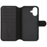 Rvelon iPhone 17 Etui Ægte Læder Sort