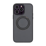 iPhone 14 Pro Max Cover Roterbart MagSafe Stativ Sort