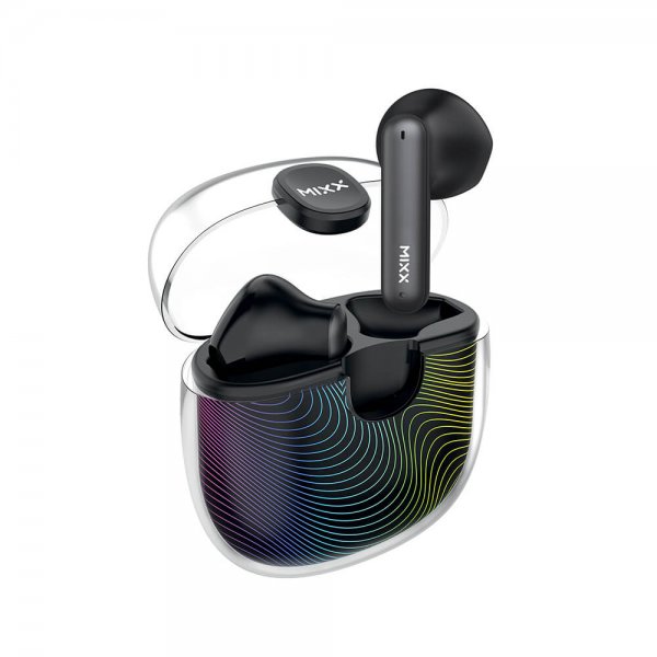 Mixx Høretelefoner StreamBuds ColourChroma 2 TWS Sort
