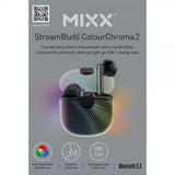 Mixx Høretelefoner StreamBuds ColourChroma 2 TWS Sort