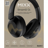 Mixx Hovedtelefoner StreamQ C4 Over-Ear ANC Sort