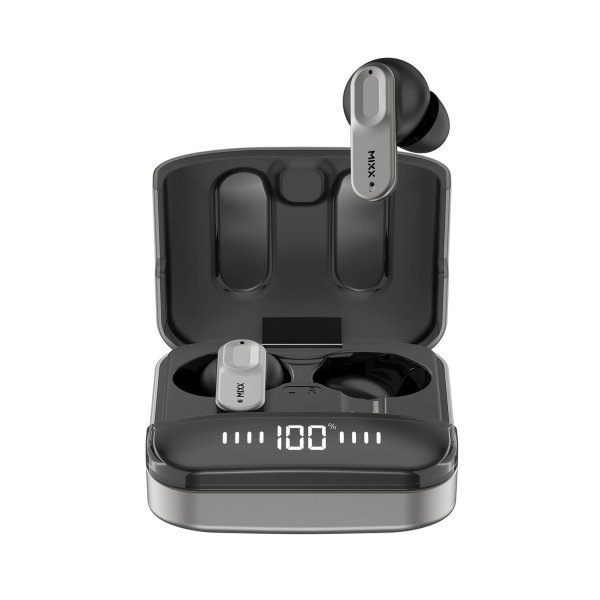 Mixx Trådløse Hovedtelefoner StreamBuds Ultra Mini Black Gun Metal