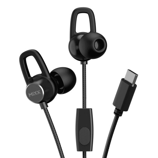 Mixx Kabelforbundne Hovedtelefoner SoundPort USB-C Sort