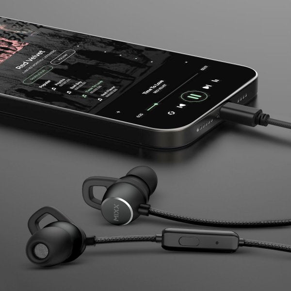 Mixx Kabelforbundne Hovedtelefoner SoundPort USB-C Sort