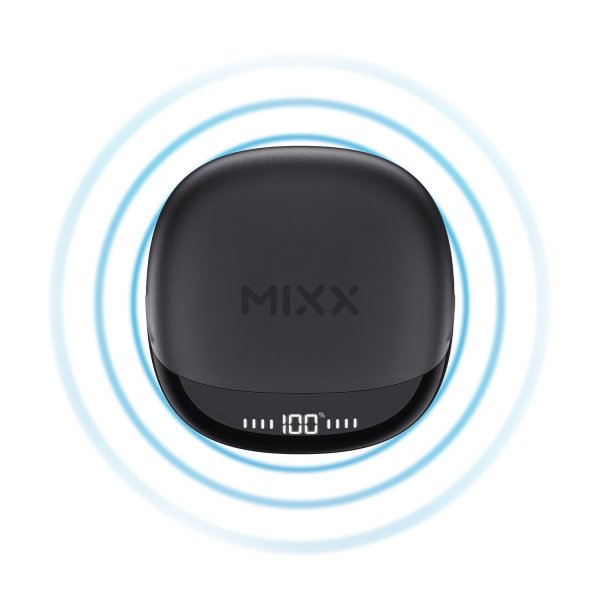 Mixx Trådløse Hovedtelefoner StreamBuds Hybrid Charge 2 Sort