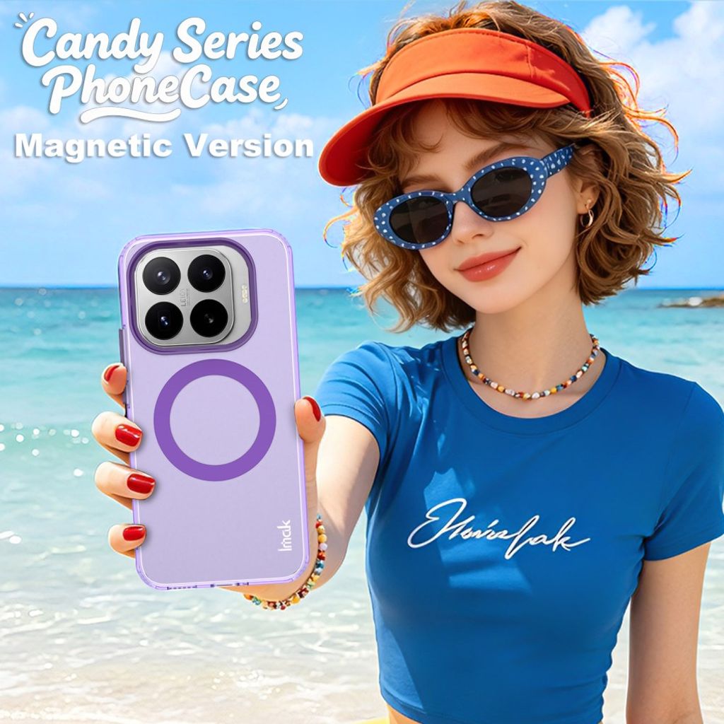 Imak Xiaomi 17T Cover Candy Color MagSafe Lilla