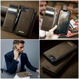 CaseMe iPhone 16e/iPhone 17e Etui C49 Series Brun