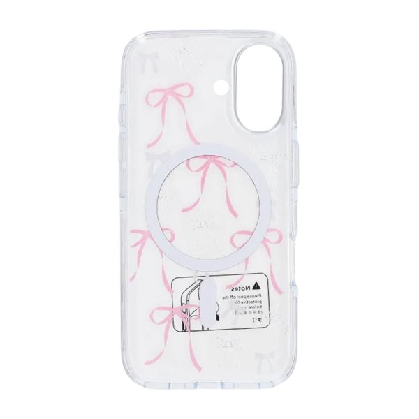 iPhone 17 Cover Mønster MagSafe Sløjfe