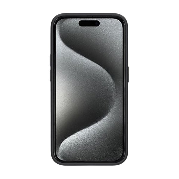 iPhone 15 Pro Cover Roterbart MagSafe Stativ Sort