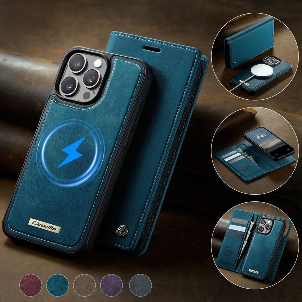 CaseMe iPhone 13 Pro Etui C49 Series Grøn