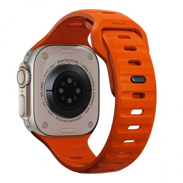 Nomad Apple Watch 44/45/46mm/Apple Watch Ultra Sportsrem Sport Band Ultra Orange