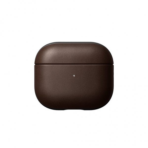 Nomad AirPods 3 Cover Modern Leather Case Horween Læder Rustic Brown