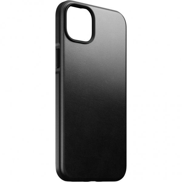 Nomad iPhone 14 Plus Cover Modern Leather Case Horween Sort