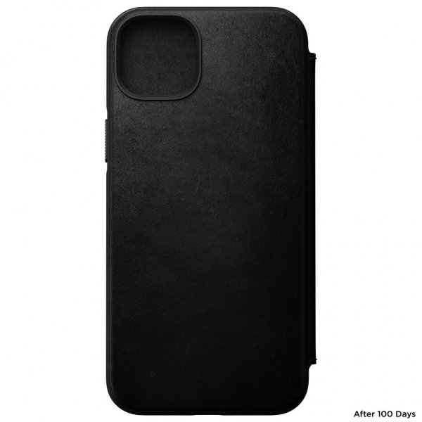 Nomad iPhone 14 Plus Cover Modern Leather Folio Sort