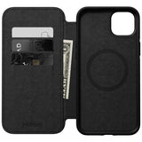 Nomad iPhone 14 Plus Cover Modern Leather Folio Sort