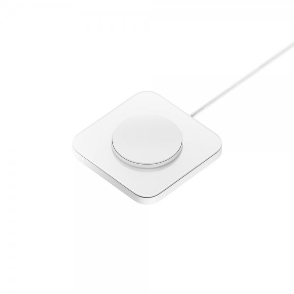 Nomad Trådløs Oplader Base Magnetic Charger Hvid