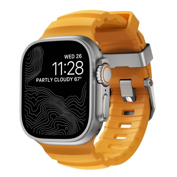 Nomad Apple Watch 44/45/46mm/Apple Watch Ultra urrem Rocky Point Sol