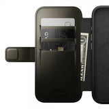 Nomad iPhone 16 Pro Fodral Modern Læder Folio Horween Green Chrome