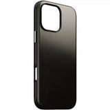 Nomad iPhone 16 Pro Max Cover Modern Leather Case Horween Green Chrome
