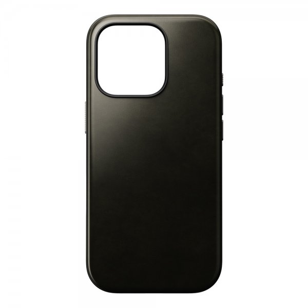 Nomad iPhone 16 Pro Cover Modern Læder Horween Green Chrome