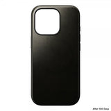 Nomad iPhone 16 Pro Cover Modern Læder Horween Green Chrome
