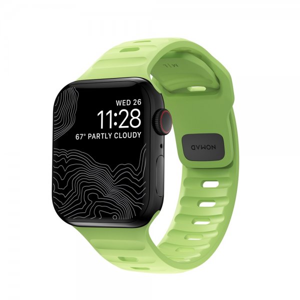Nomad Apple Watch 38/40/41/42mm Rem Sport Band Glow 2.0