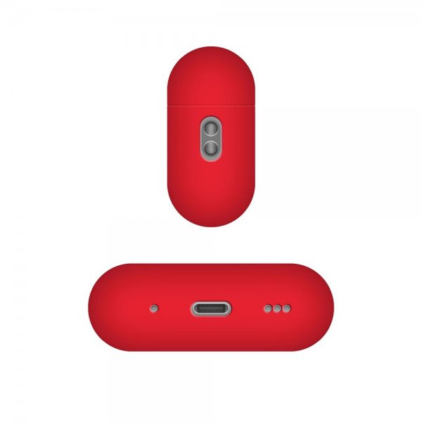 Fixed AirPods Pro 3 Cover Silky Rød