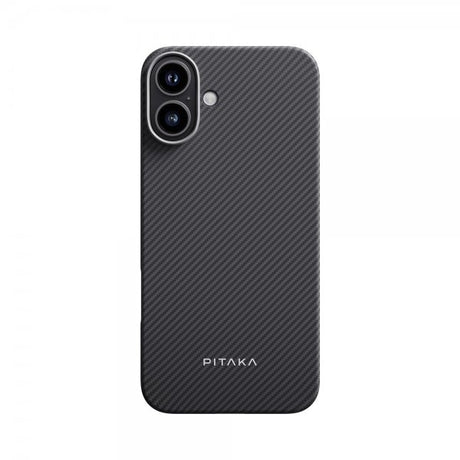 Pitaka iPhone 16 Plus Cover MagEZ Case 5 Sort/Grå Twill