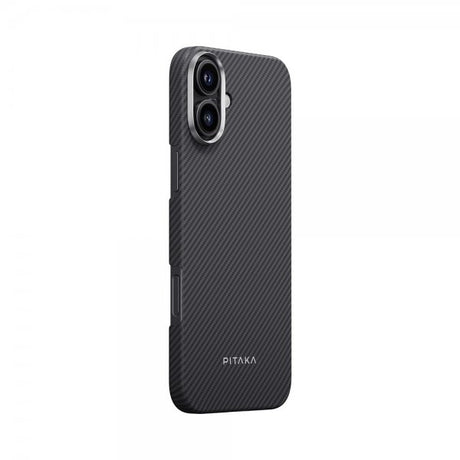 Pitaka iPhone 16 Plus Cover MagEZ Case 5 Sort/Grå Twill