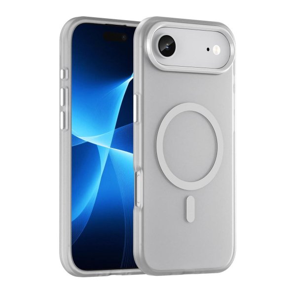 iPhone Air Cover Kameraring MagSafe Hvid Klar